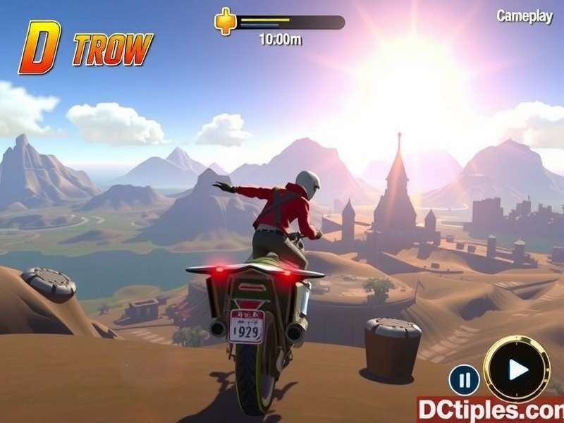 Divine Odyssey Racer Gameplay Screenshot
